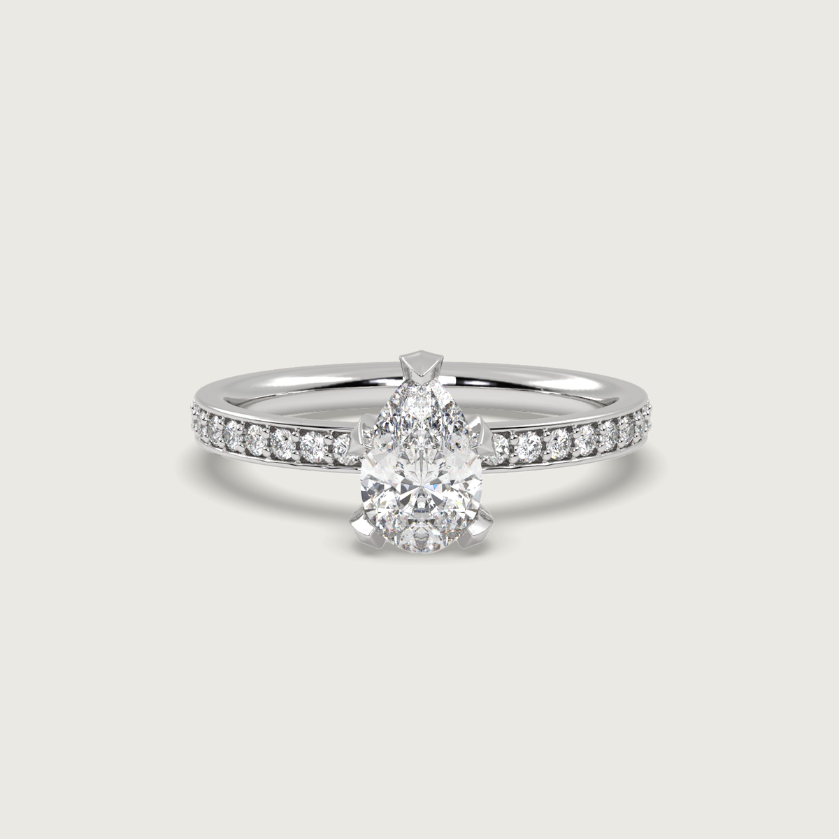 18K White 1ct