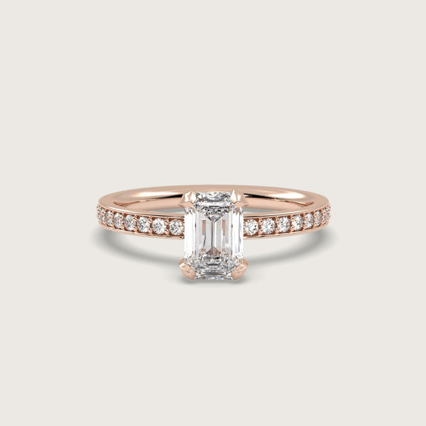 18K Rose 1ct