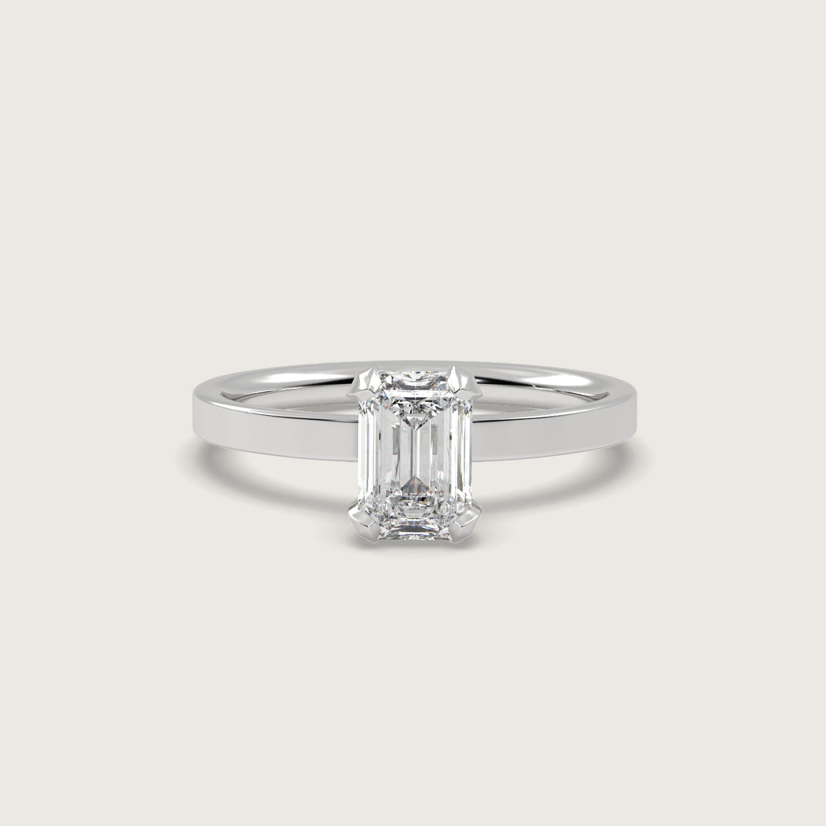 18K White 1ct