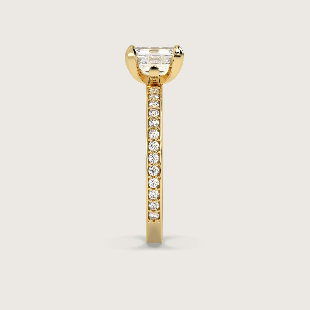 18K Yellow 1ct