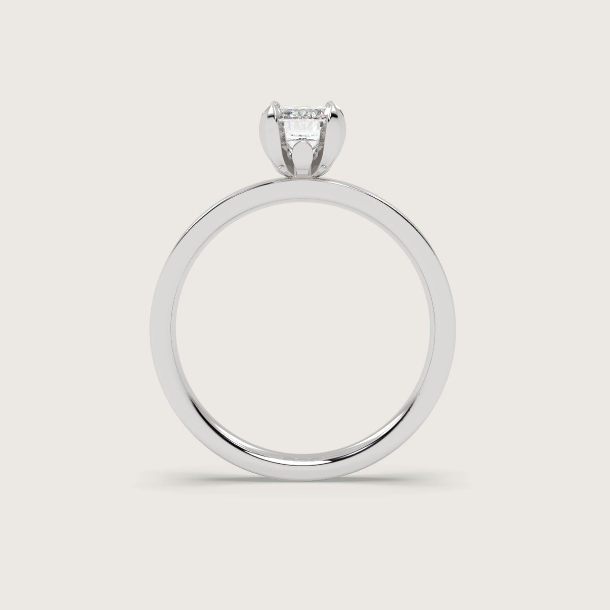 18K White 1ct