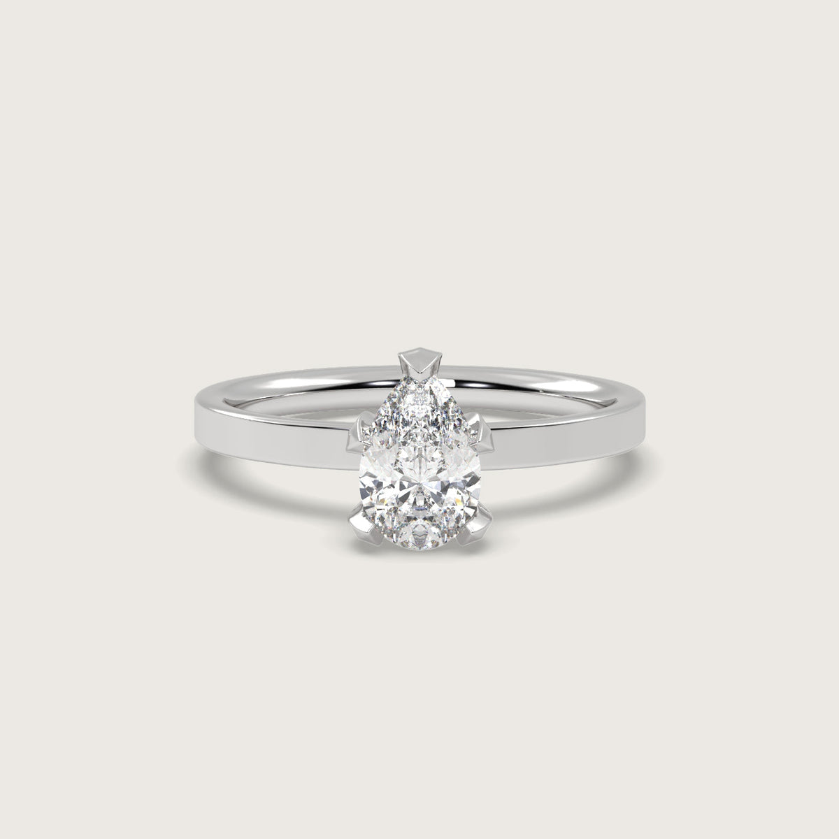 18K White 1ct