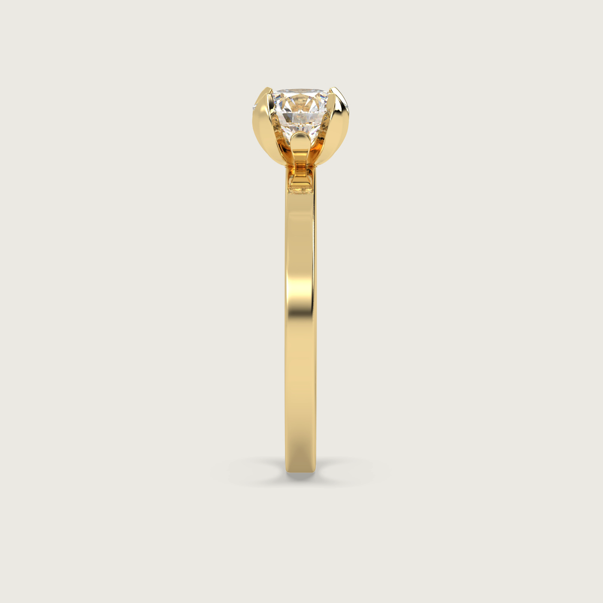18K Yellow 1ct