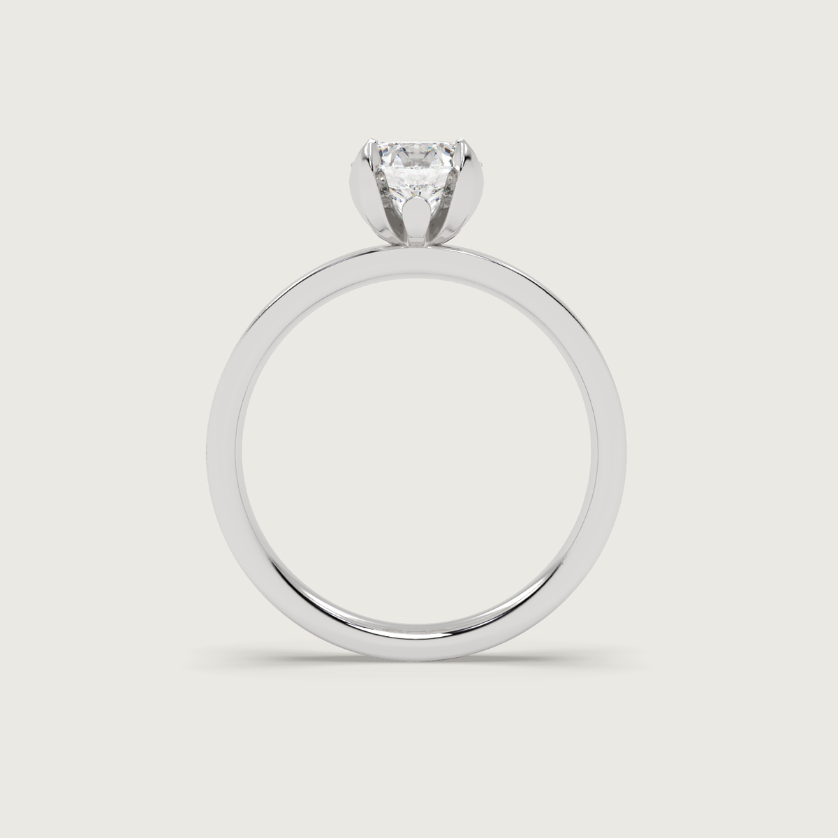 18K White 1ct