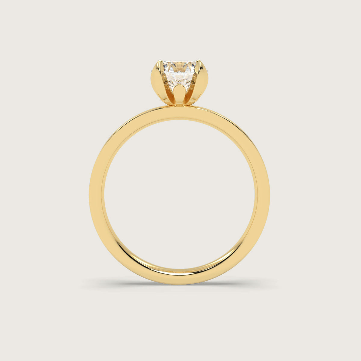 18K Yellow 1ct