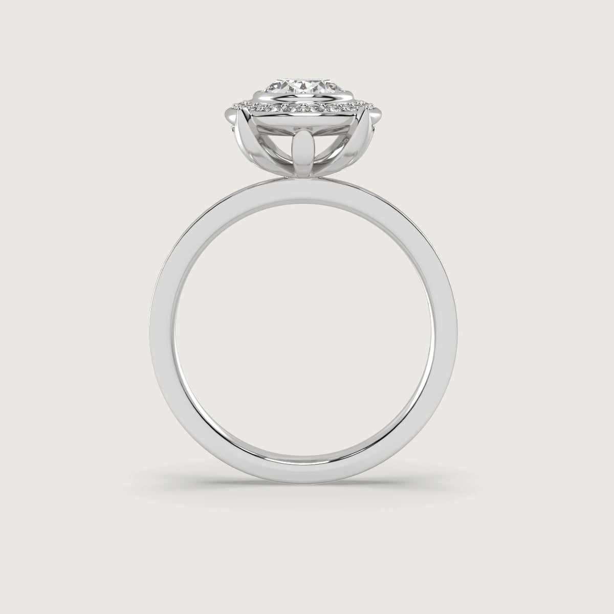 18K White 1ct