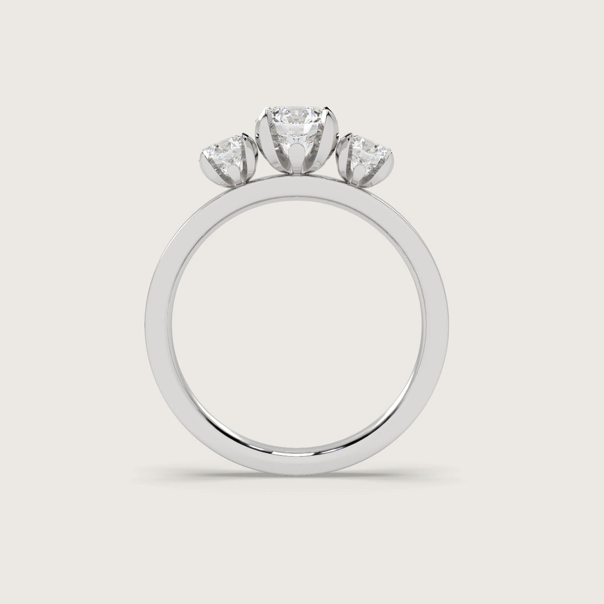18K White 1ct