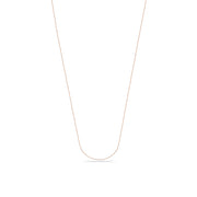 Fine Classic Necklace Chain in 18k Rose Gold