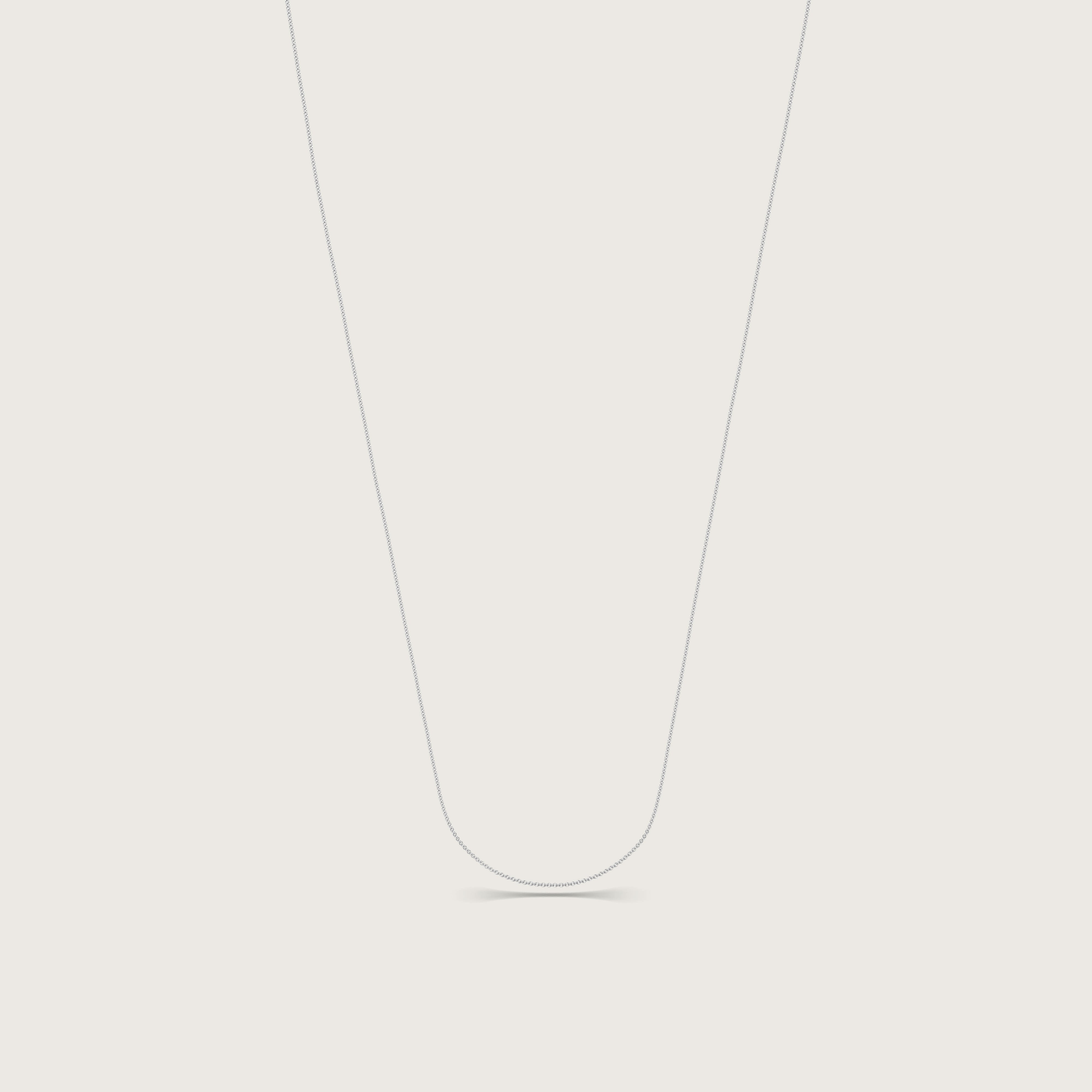 Fine Classic White Gold Necklace Chain