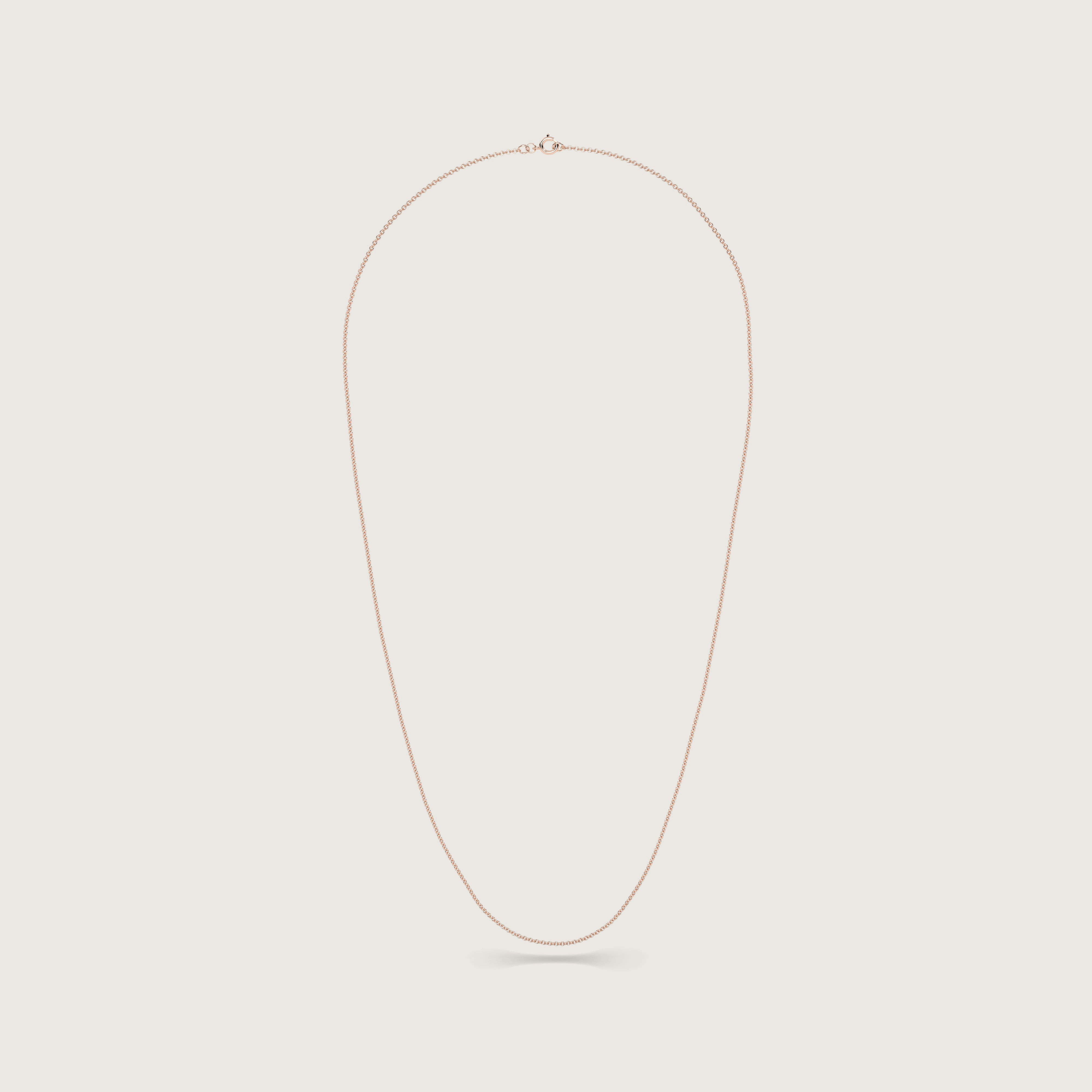 Fine Classic Rose Gold Necklace Chain