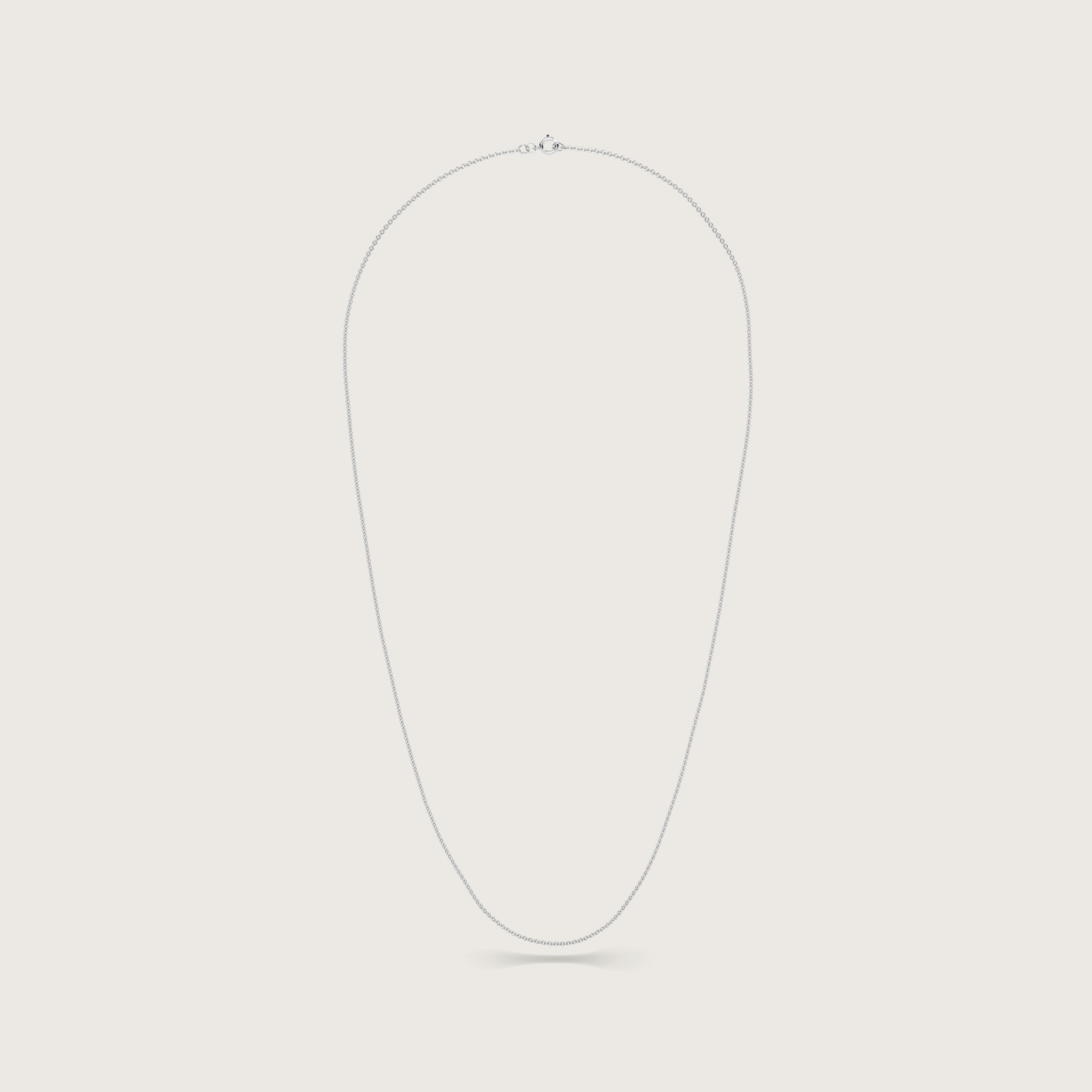 Fine Classic White Gold Necklace Chain