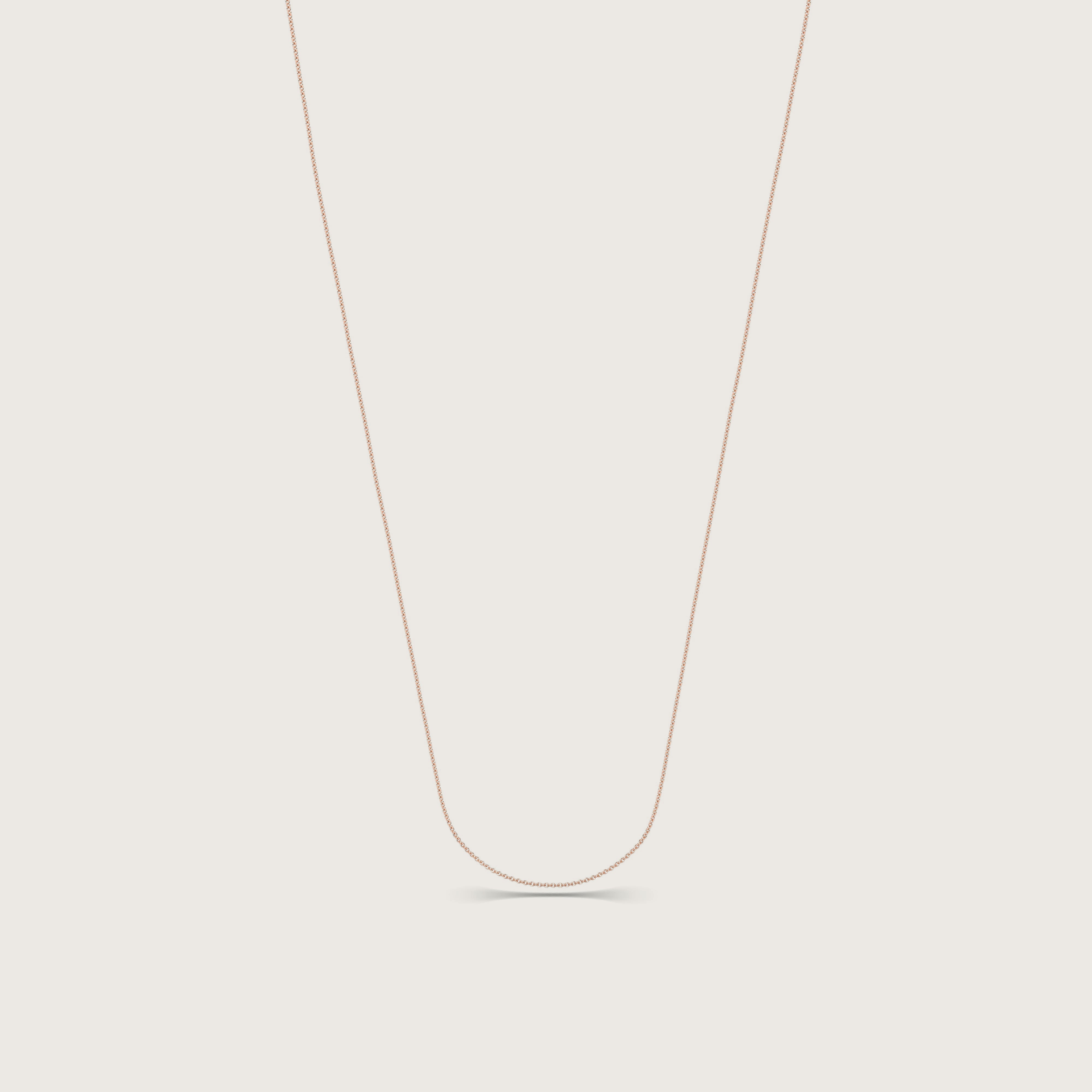 Heavy Classic Rose Gold Necklace Chain