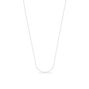 Heavy Classic Necklace Chain in 18k White Gold