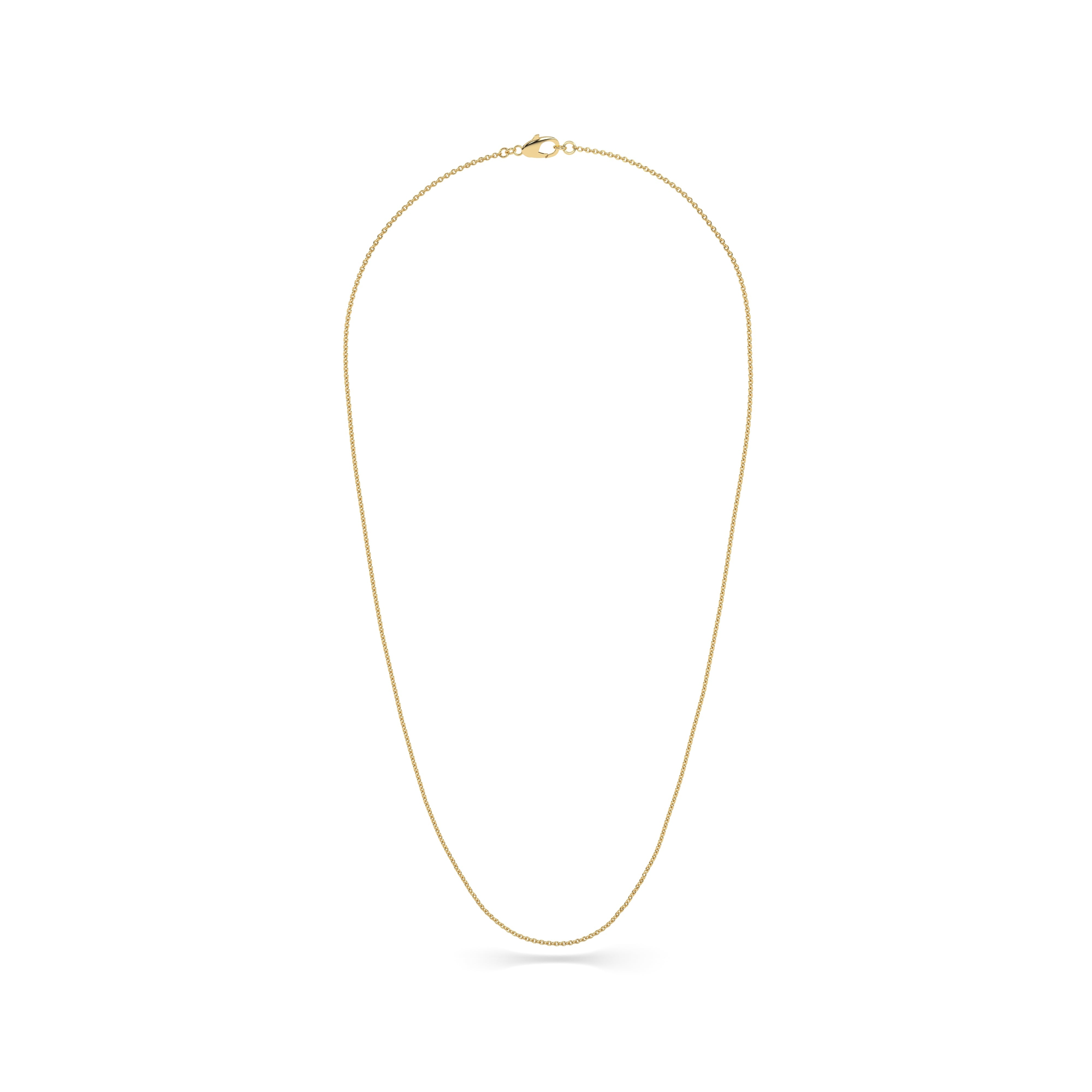 Heavy Classic Necklace Chain in 18k Yellow Gold
