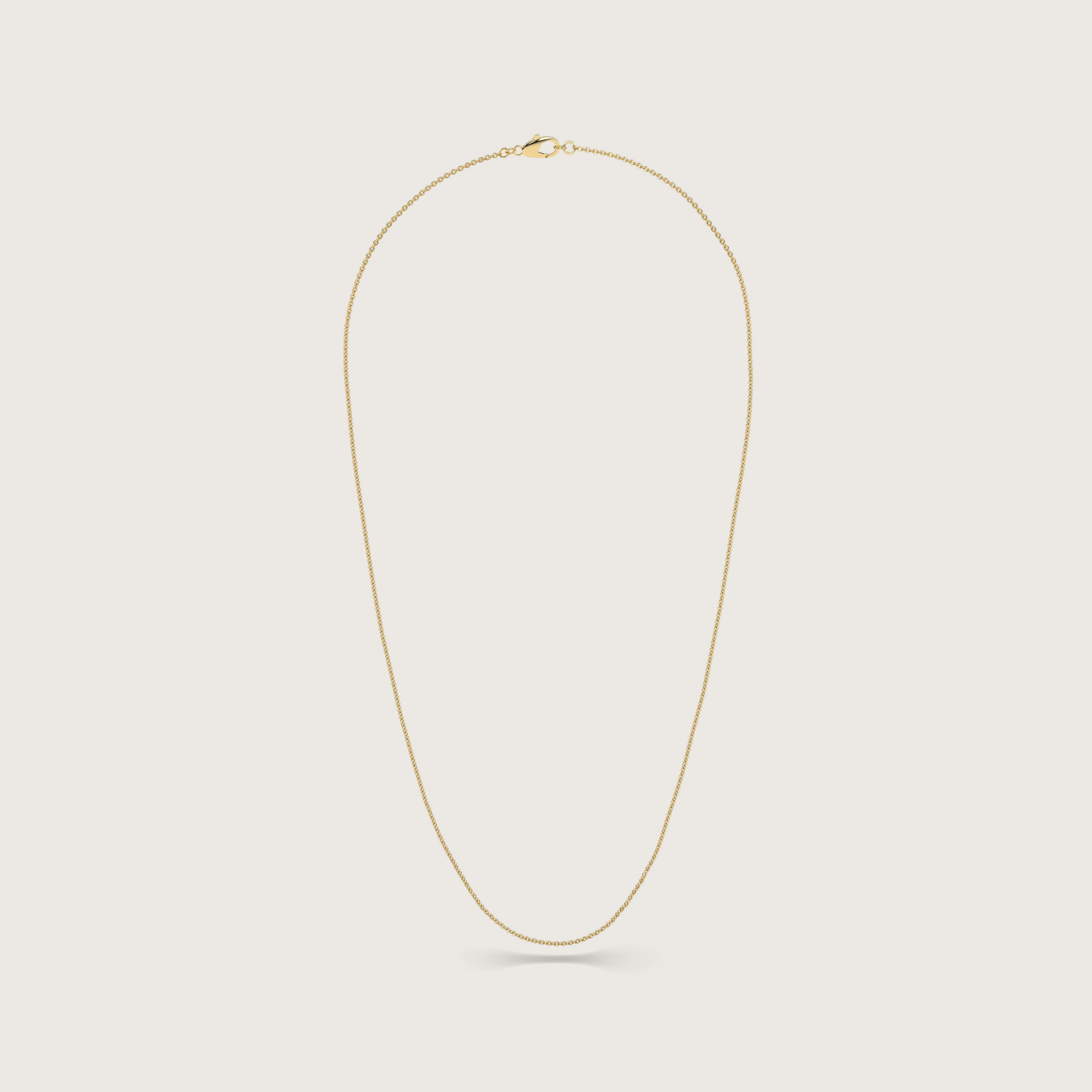 Heavy Classic Yellow Gold Necklace Chain