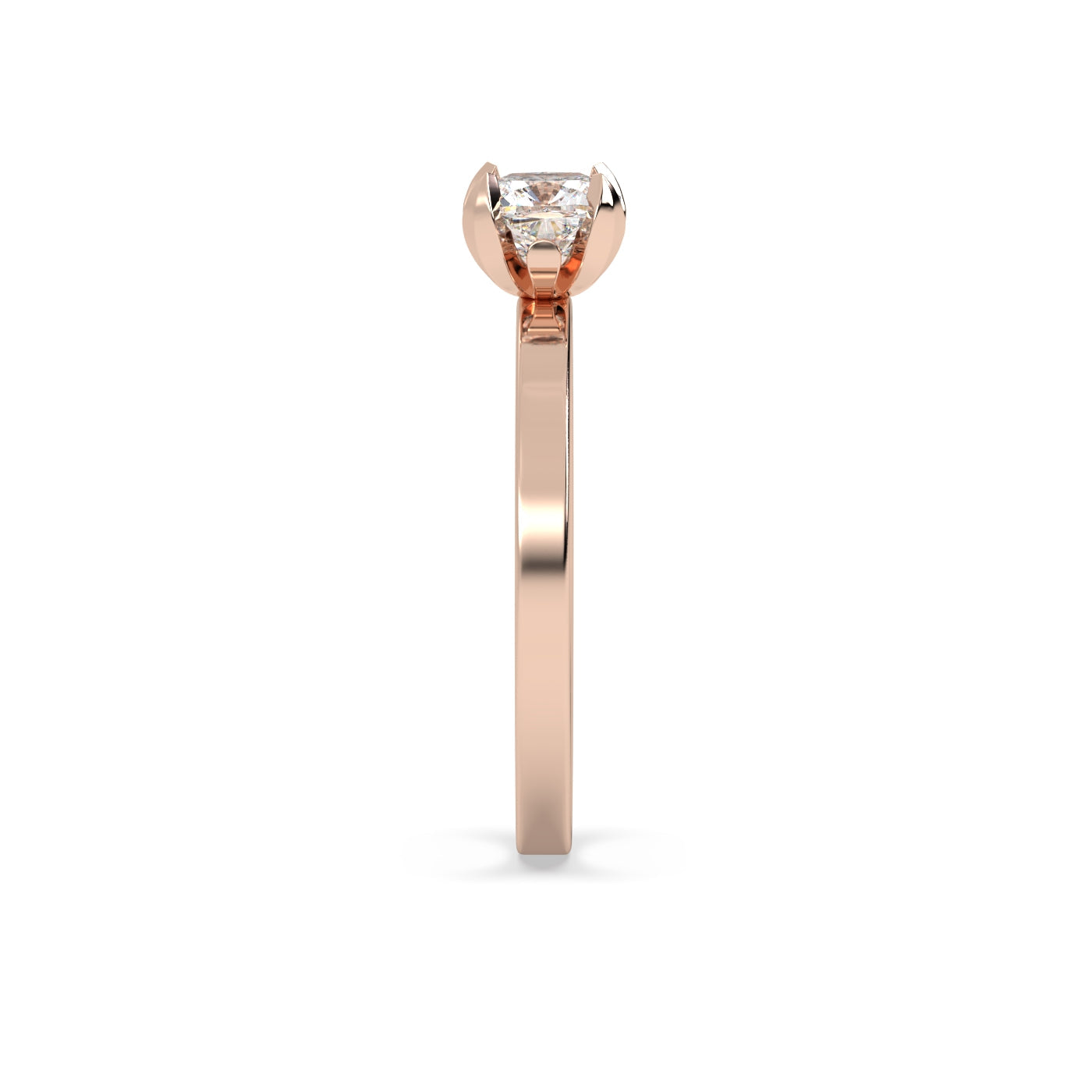 Fleur de Luce 1ct Cushion Diamond Engagement Ring