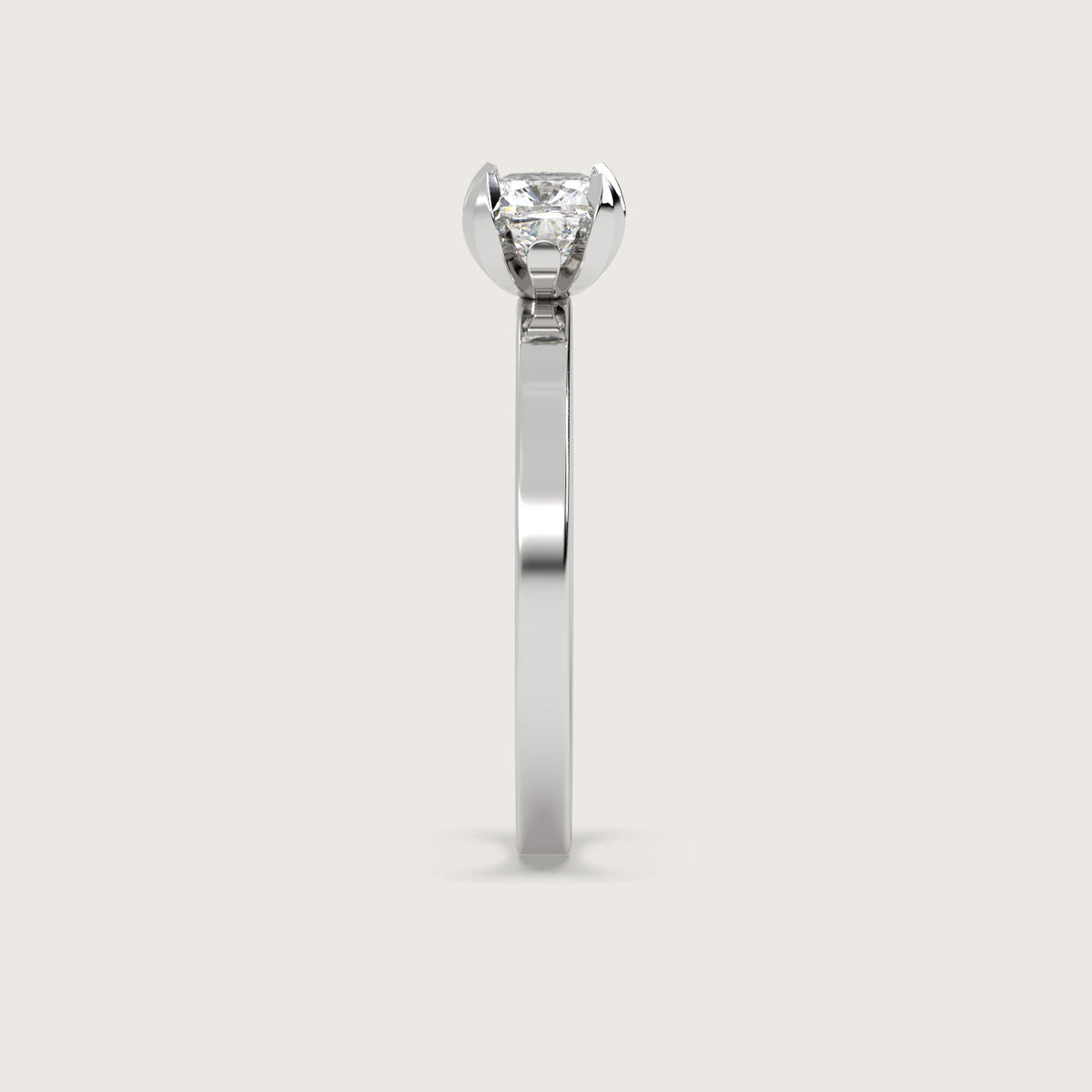 18K White 1ct
