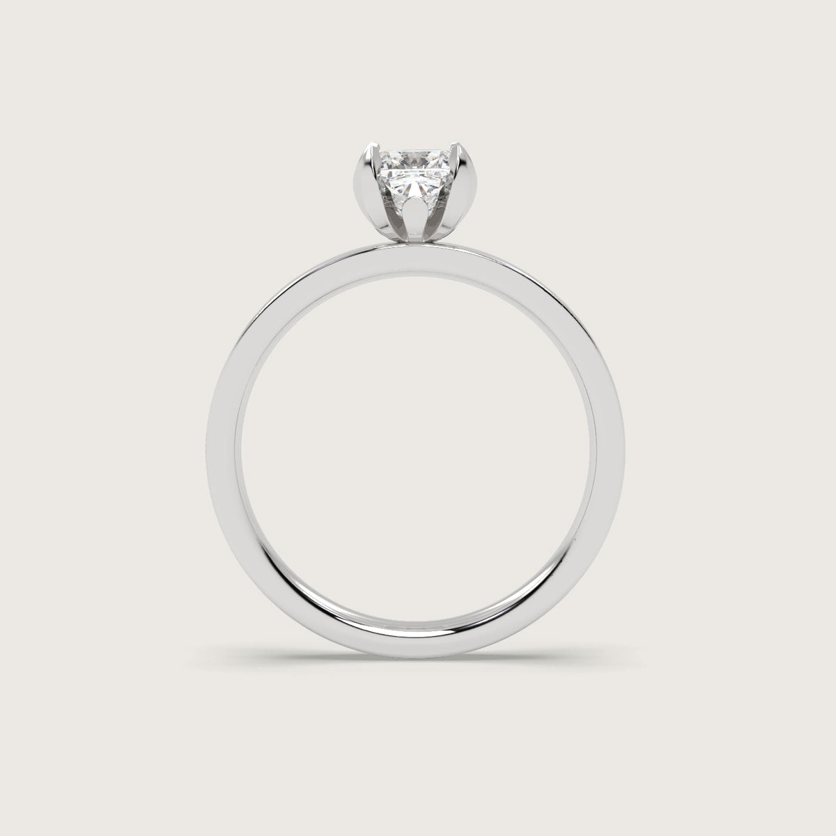 18K White 1ct