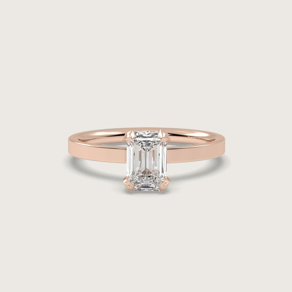 18K Rose 1ct