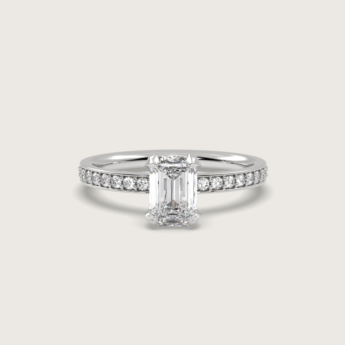 18K White 1ct