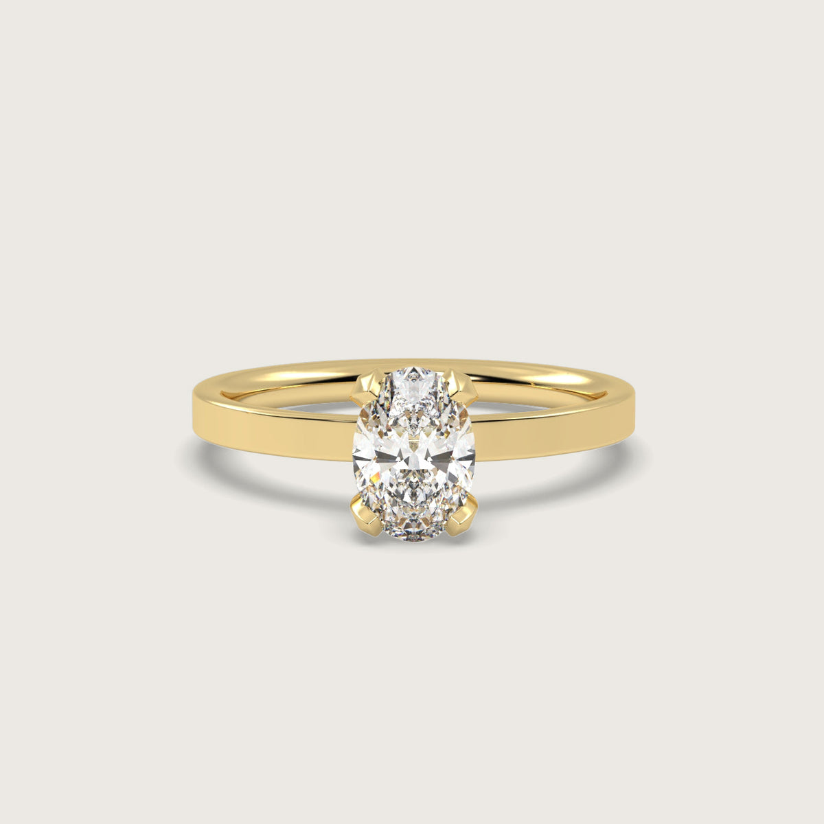 18K Yellow 1ct