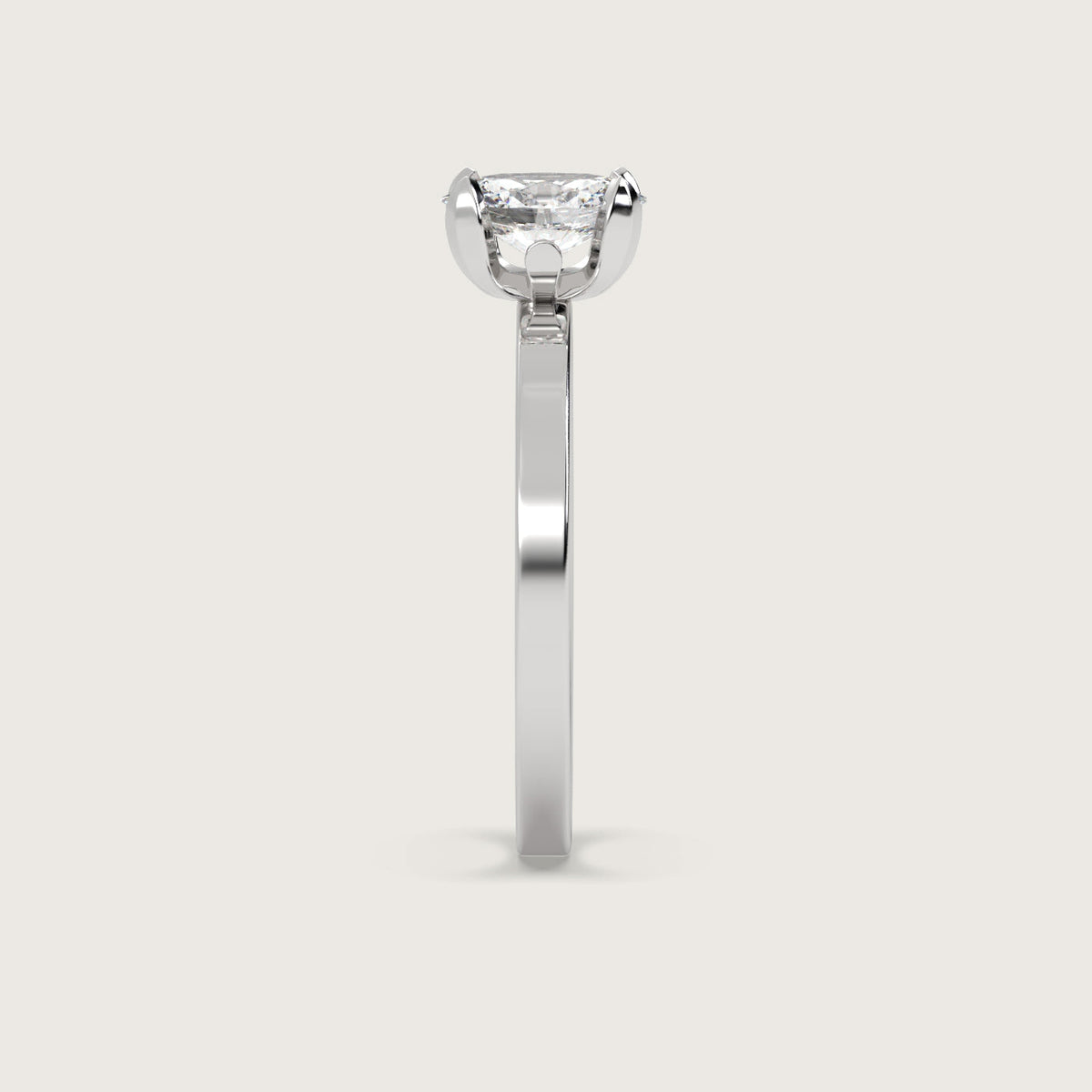 18K White 1ct