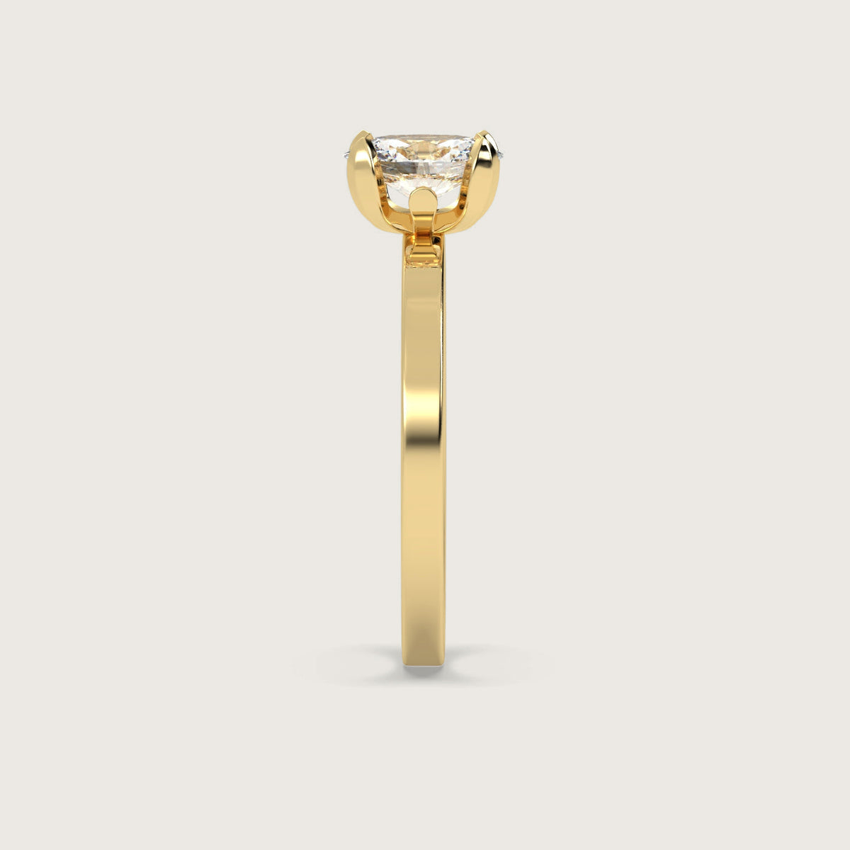 18K Yellow 1ct