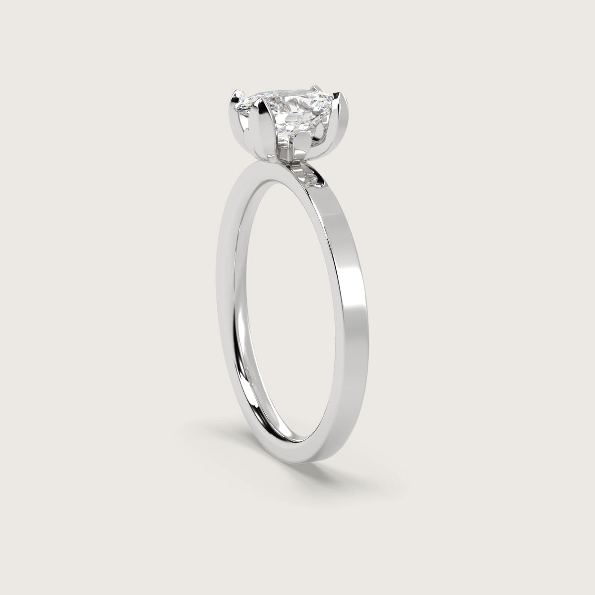 18K White 1ct