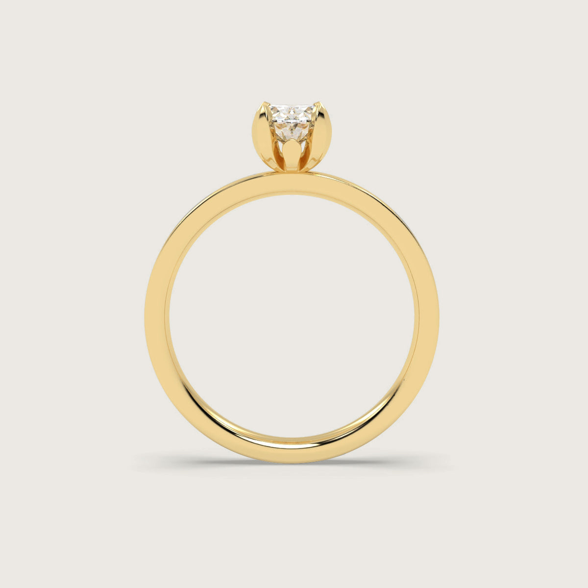 18K Yellow 1ct