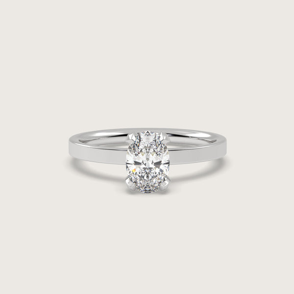 18K White 1ct
