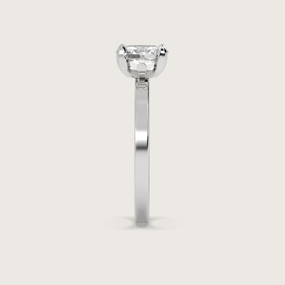 18K White 1ct