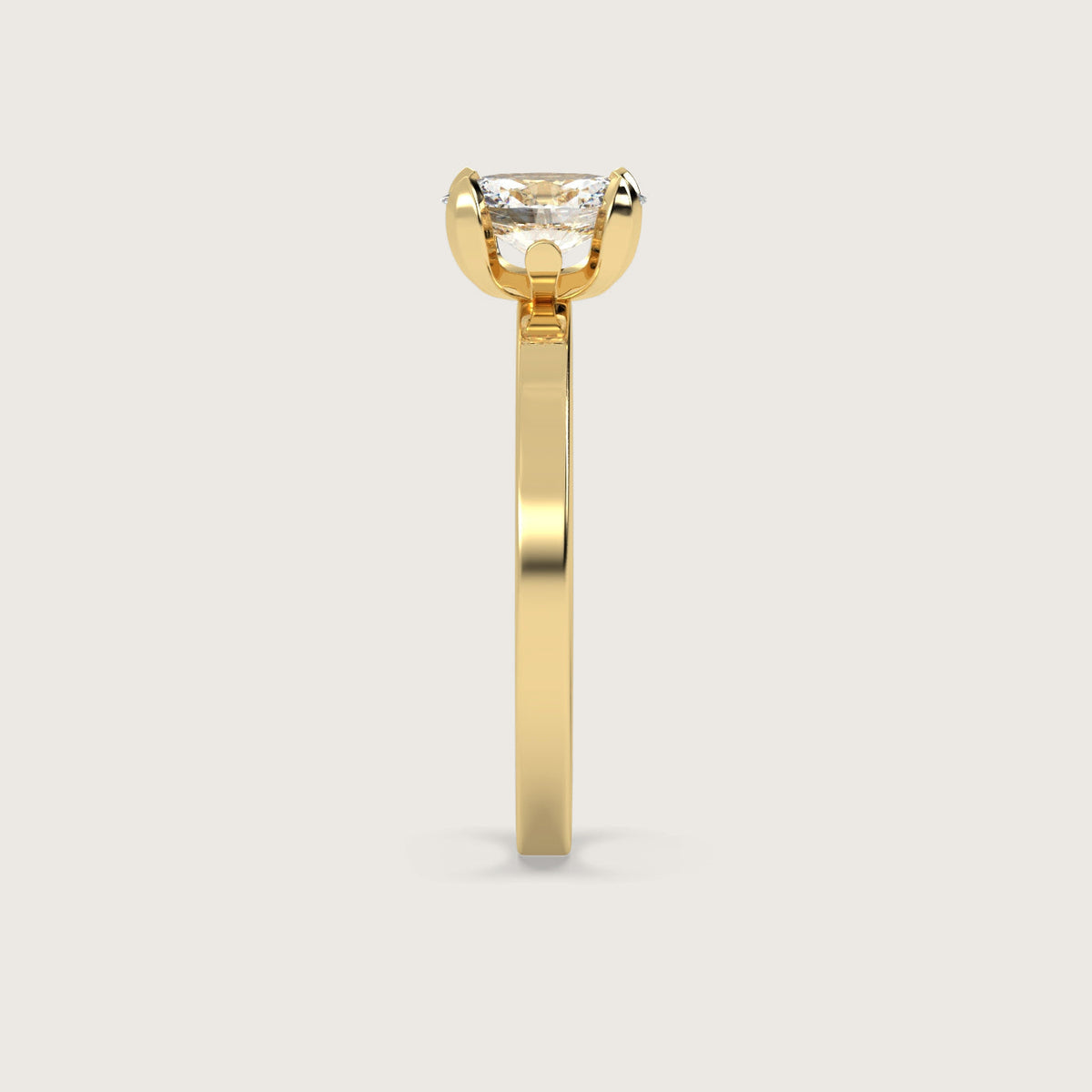 18K Yellow 1ct