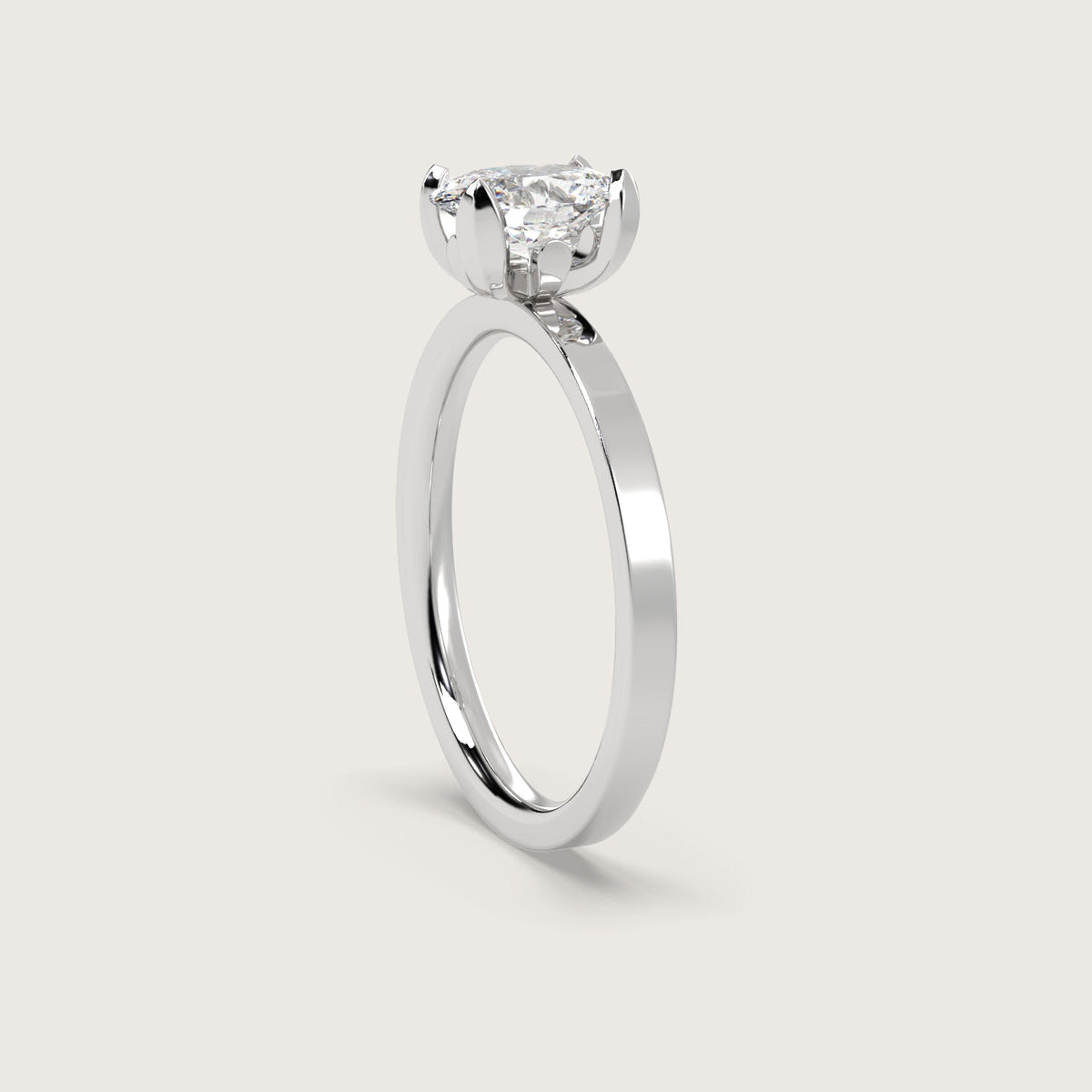 18K White 1ct