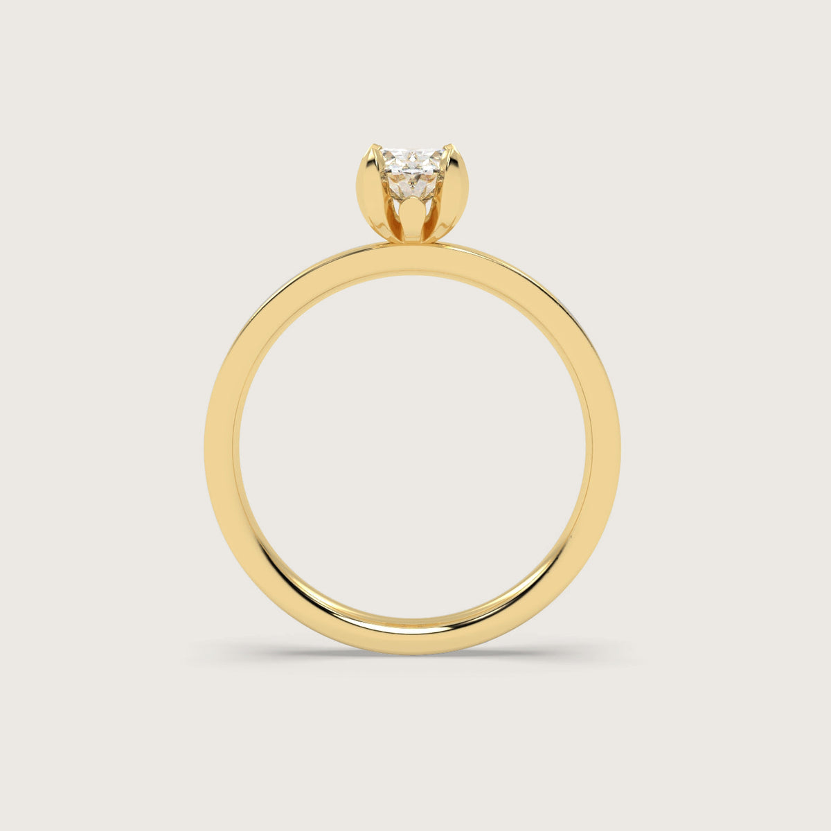 18K Yellow 1ct