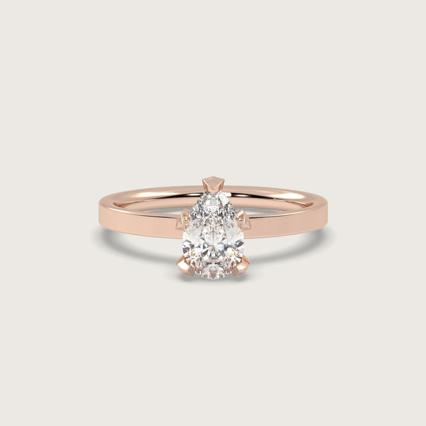 18K Rose 1ct