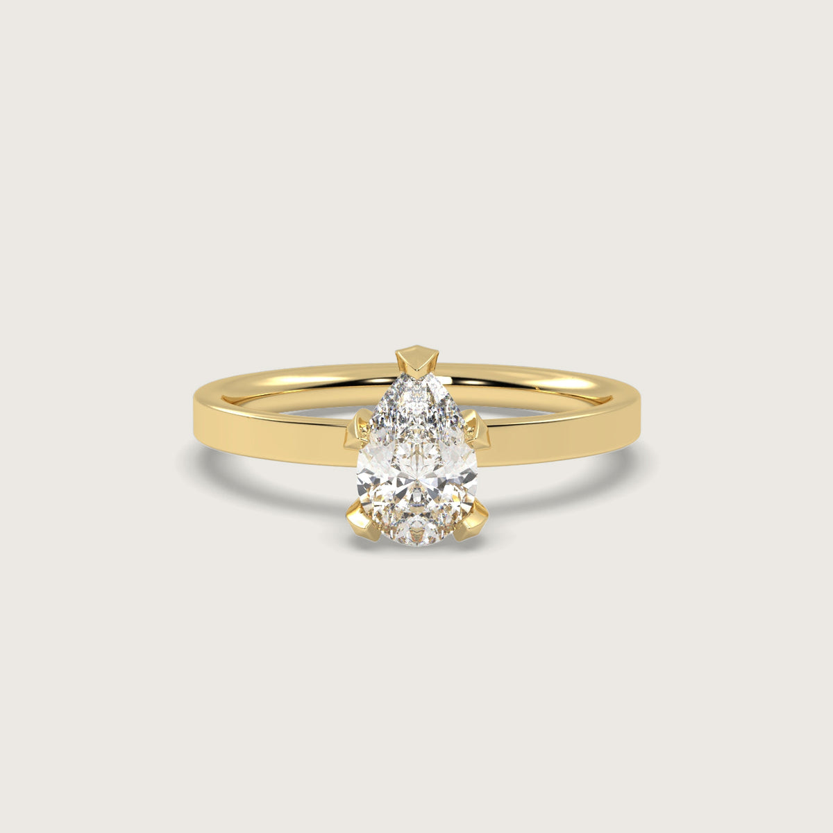 18K Yellow 1ct