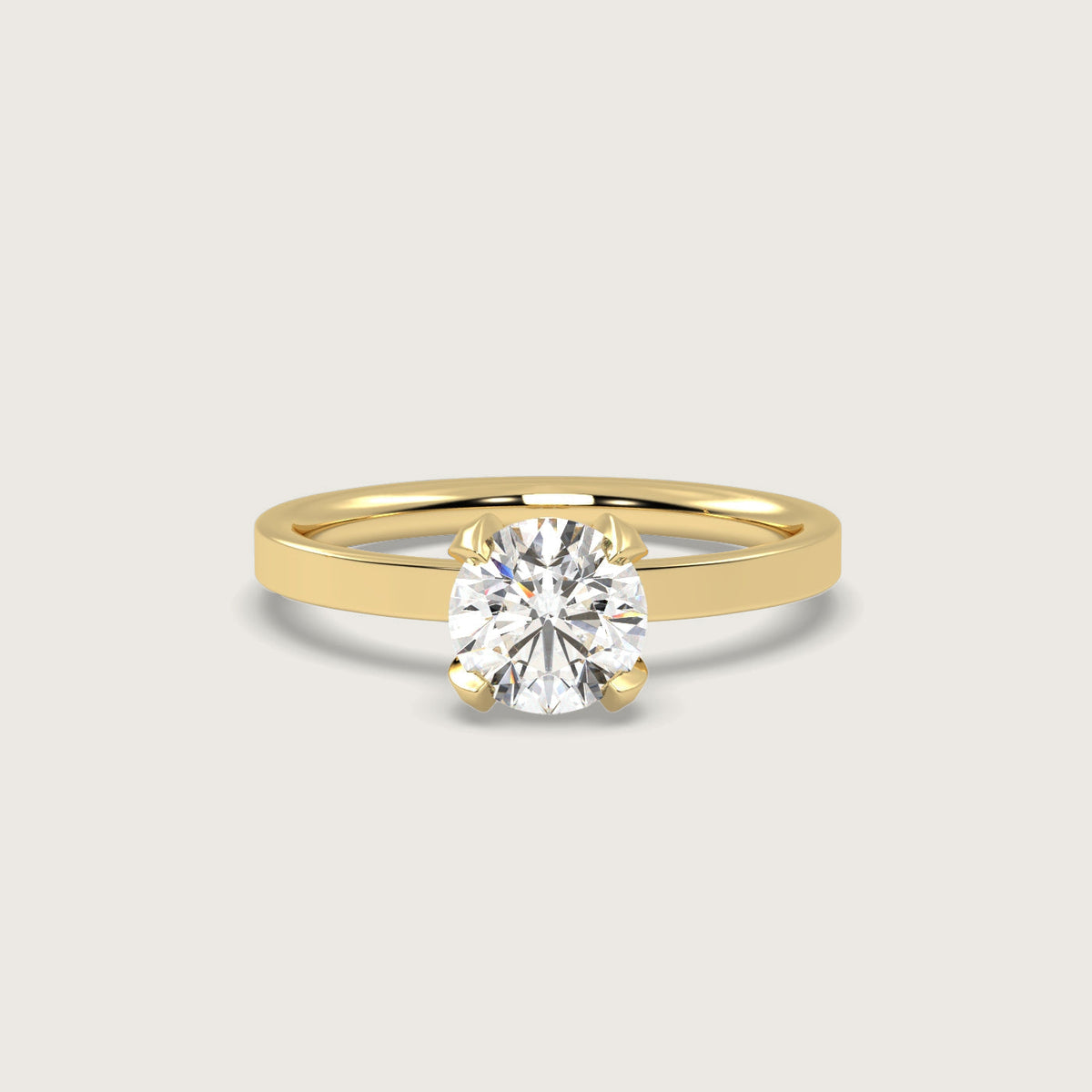 18K Yellow 1ct