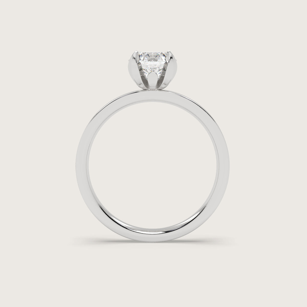 18K White 1ct