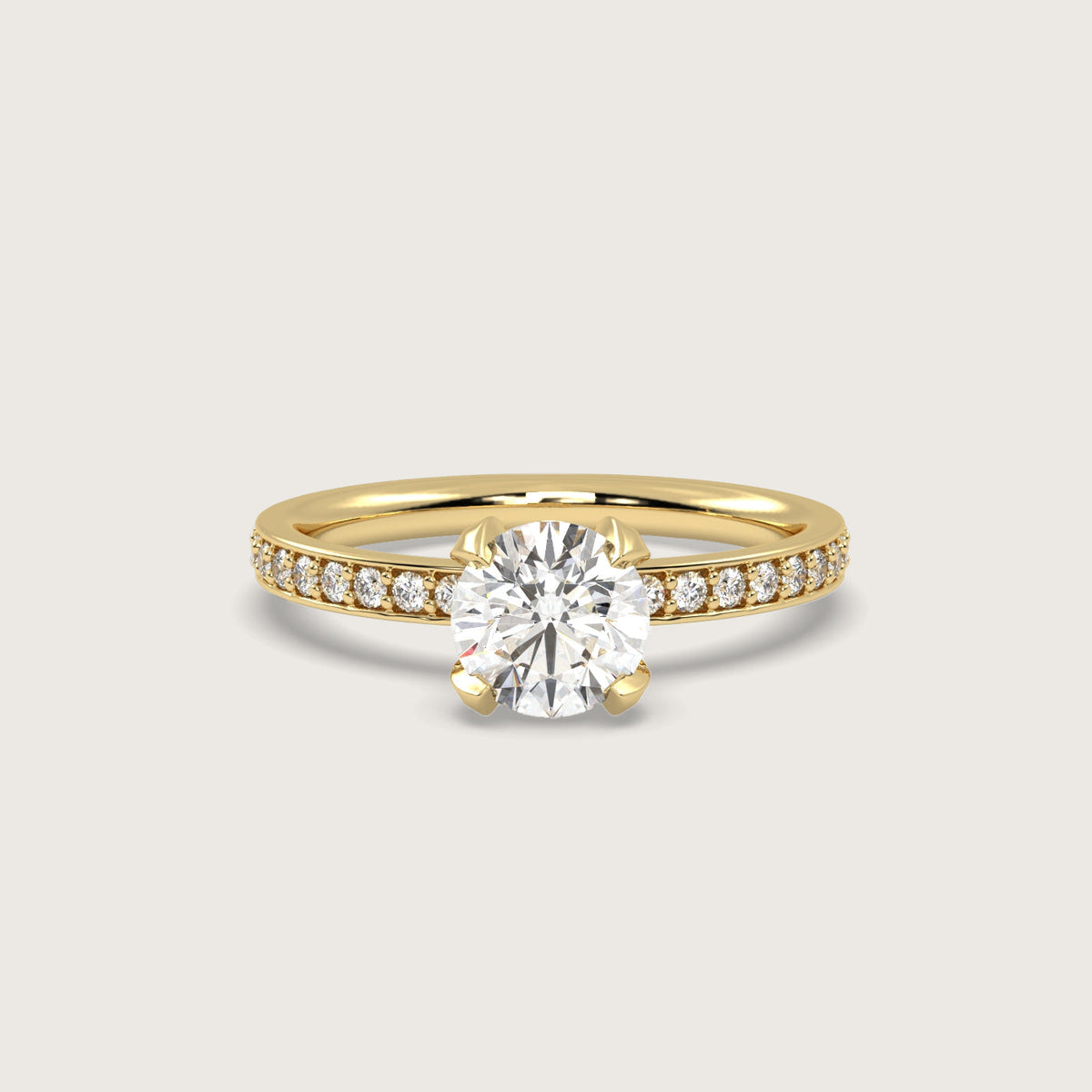 18K Yellow 1ct