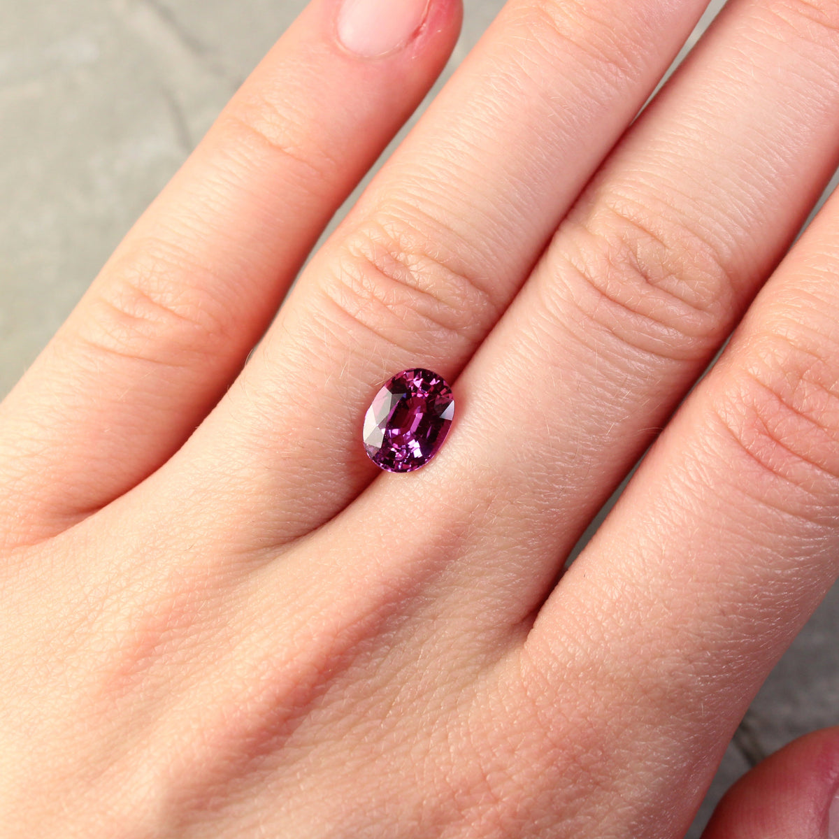 Pink Sapphire Fleur de Luce Solitaire Engagement Ring in 18k Rose Gold