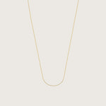 Fine Paperclip Yellow Gold Necklace Chain