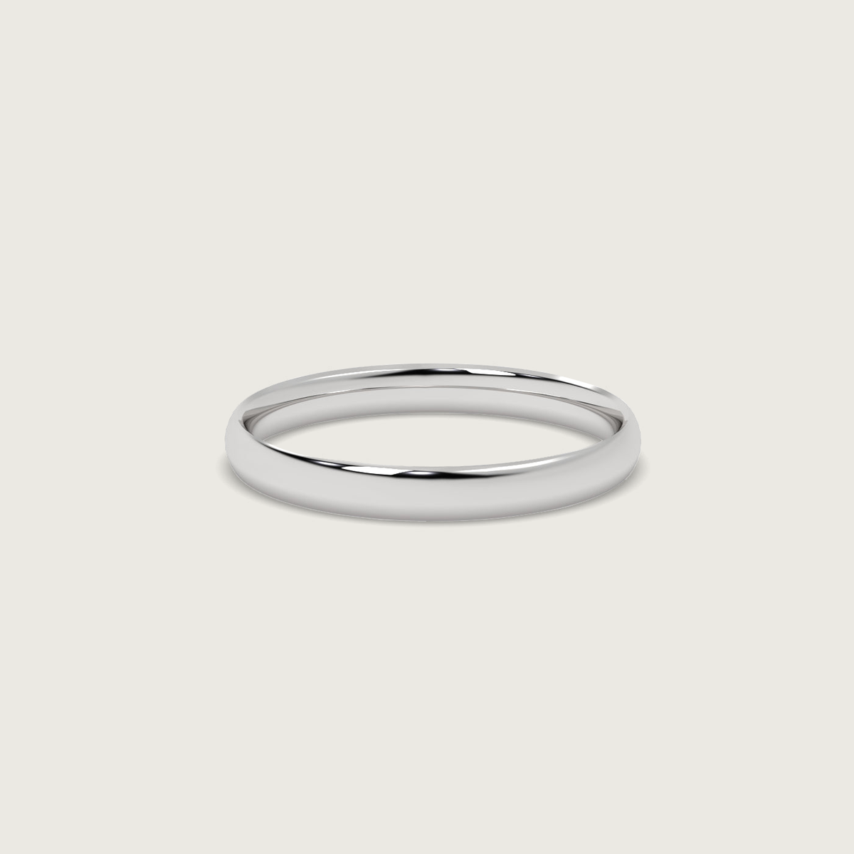 Classic Wedding Band - Fleur de Luce Profile