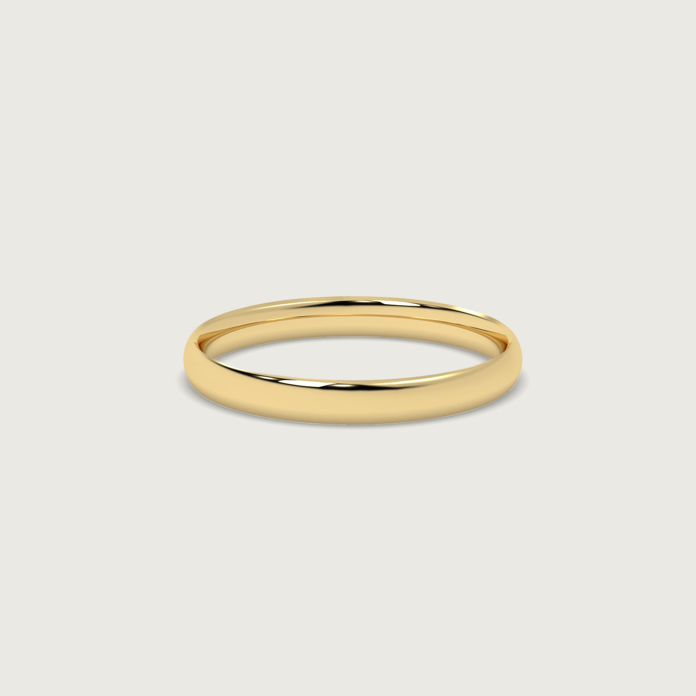 Classic Wedding Band - Fleur de Luce Profile