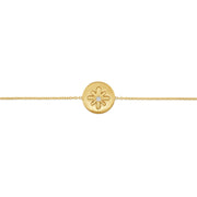 Fleur de Luce Button Bracelet in 18k Yellow Gold