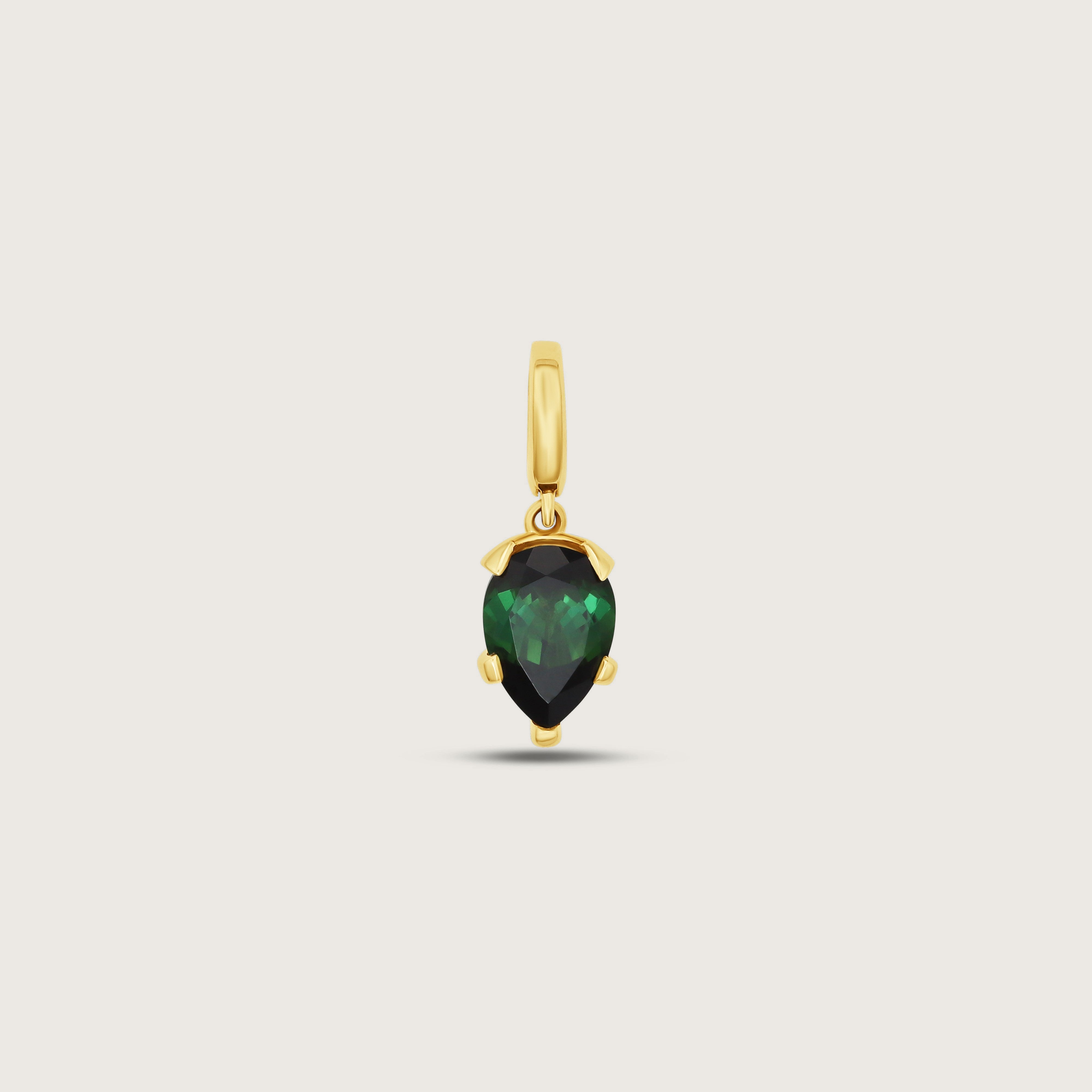 Fleur de Luce Green Tourmaline Pendant