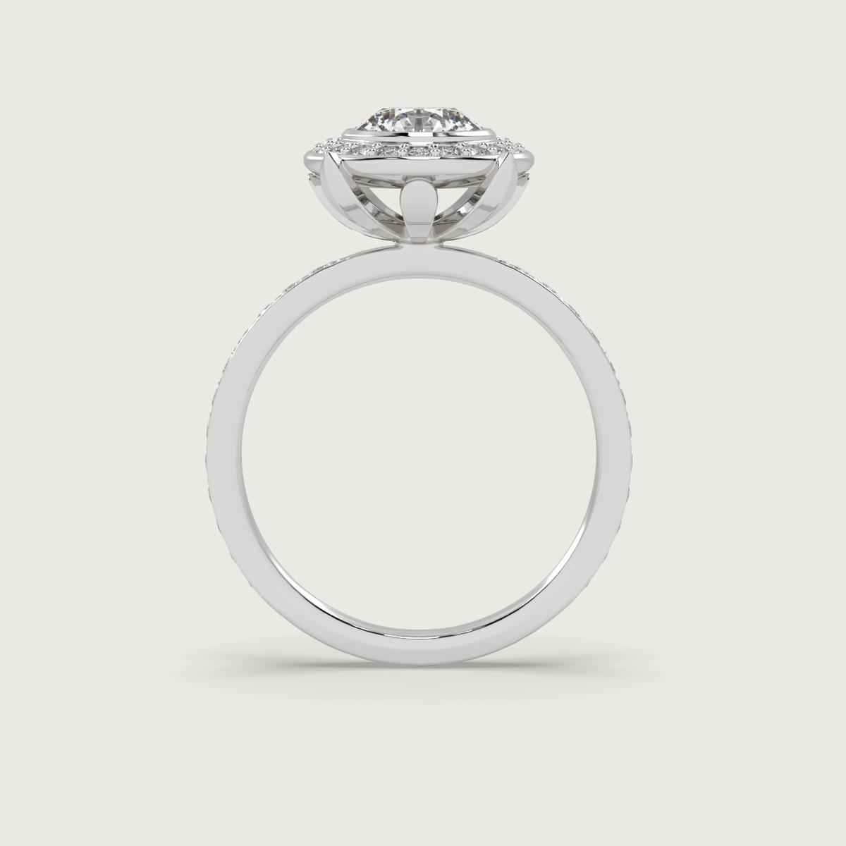 18K White 1ct