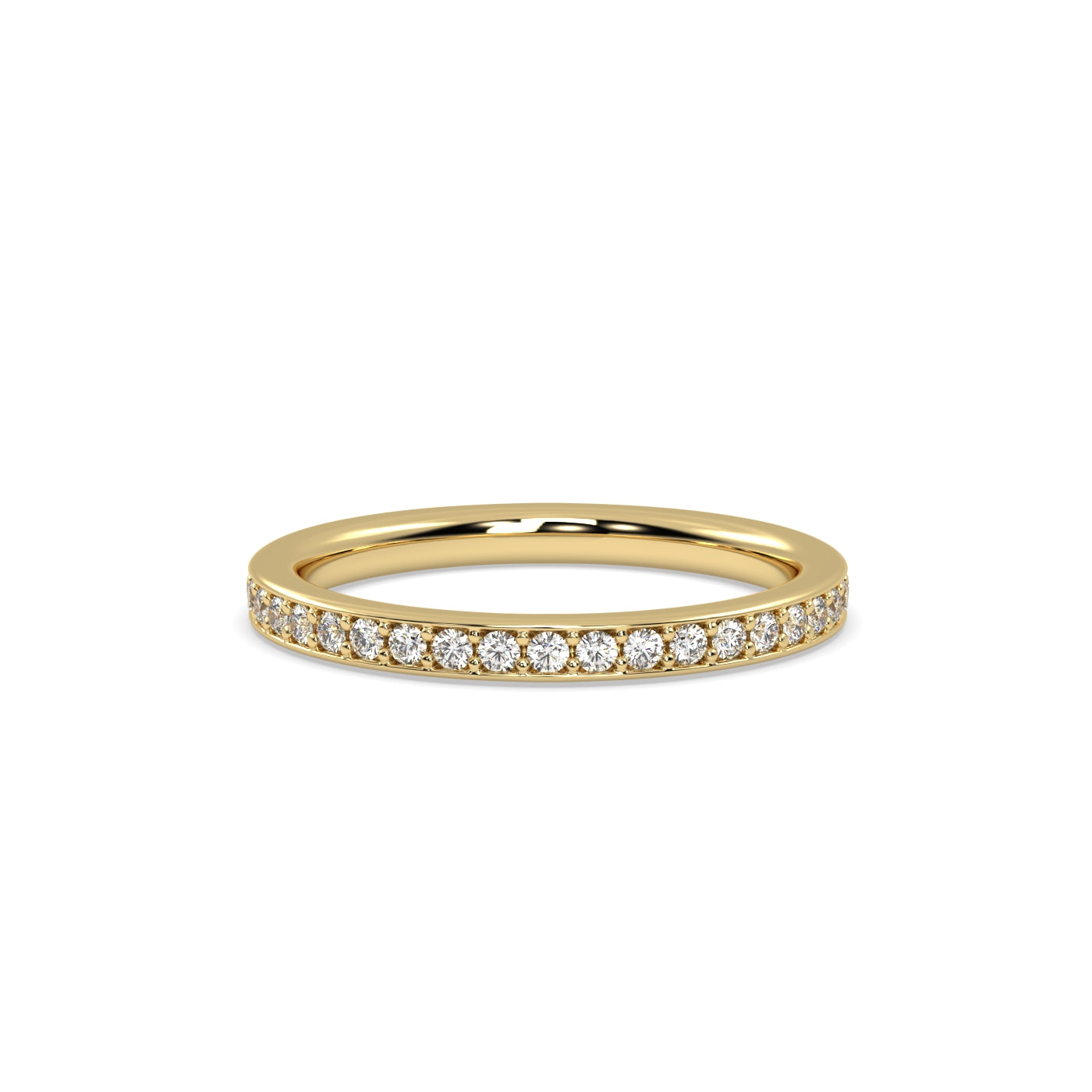 Diamond Eternity Ring in 18k Yellow Gold