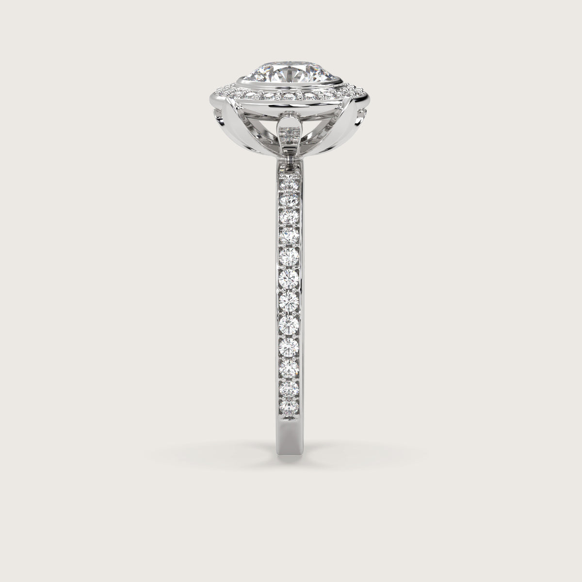 18K White 1ct