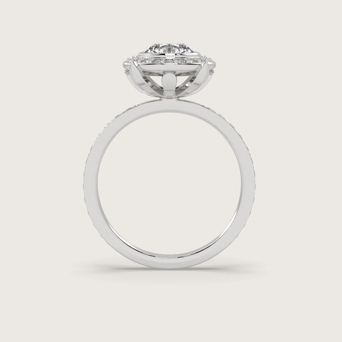 18K White 1ct