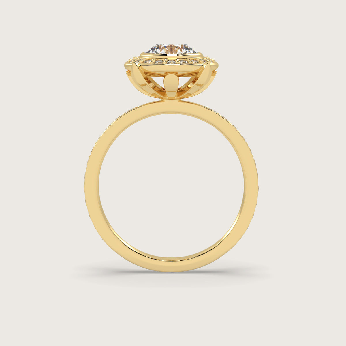 18K Yellow 1ct